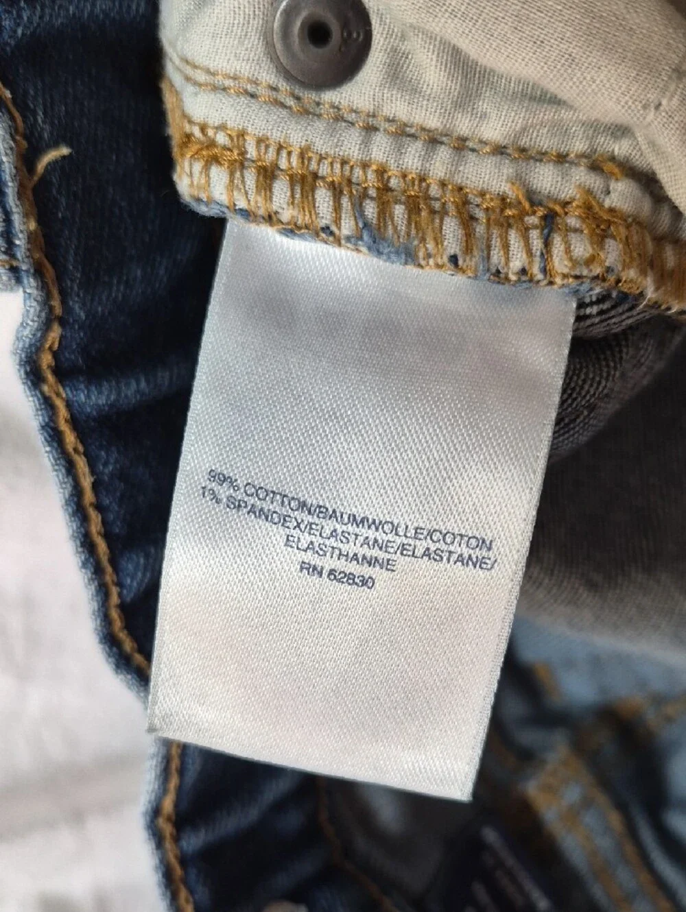Lands End Boys Blue Denim Jeans